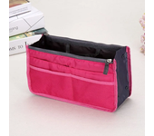 Multi Functional Large Capacity Makeup Bag Portable Double Zipper Toiletries Travel Storage Bag Mommy Bag Multi Pocket Cosmetic