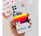 For Oppo A94 4G 5G Phone Case Soft TPU Transparent Slim Back Cover For Oppo A94 5G CPH2211 OppoA94 CPH2203 Silicone Flower Coque