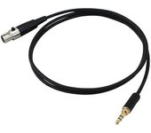 3.5mm Jack to 3Pin Mini XLR Female for BM800 PC Headphone Mixer Microphone Stereo Camera Amplifier 0.5M