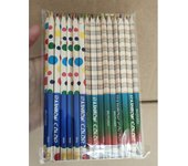10pcs/lot Four Colors Rainbow Pencil Painting Crayones Kawaii Colour Pencil Set For Kids Drawing Crayons School Colors Pencils