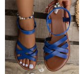 Verano nuevos zapatos de moda zapatos planos sandalias romanas zapatos de playa zapatos de mujer