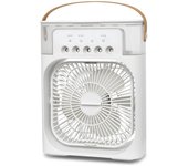 Ventilador Portátil Ajustable de 3 Velocidades para Oficina y Hogar Ventilador de Aire Acondicionado Hidratante de Aire Potente Material de Plástico Tipo de Conector USB-C