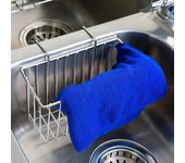 Hanging Anti-rust Home Brush Storage Waste Basket Sponge Holder Sink Basket Drainer Rack Kitchen Supplies