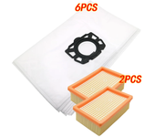 Replacement Of Filter Bags Parts for Karcher MV4 MV5 MV6 WD4 WD5 WD6 for Karcher WD4000 to WD5999 Part#2.863-006.0