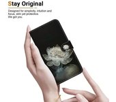 Billetera floral con solapa de cuero para oppo a54s a57s a77s a94 4G 5G lujosa portada móvil a74 A54 A57 a77 s a 54 57 libro coq