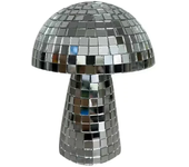 Mushroom Disco Mirror Ball Home Office Decoration Aesthetic Retro Reflective Mushroom Shape DJ Light Modern Home Decor for Party