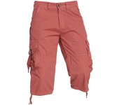 Men's Calf-Length Pants Summer Loose Multi-Pocket Overalls Casual Cotton Comfortable Cargo Shorts Outdoor Tactical Work Shorts