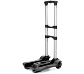 1 PC Hand Pulled Cart Portable Outdoor Cargo Cart Foldable Household Luggage Handling Trolley Black/Blue