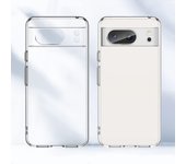Luxury Soft Clear Phone Case For Google Pixel 8 7 6 Pro 8A 7A 6A Silicone Shockproof Protective TPU Back Cover Phone Accessories