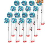 Toothbrush Heads for Oral B Sensitive Clean Professional Care: 500, Triumph Professional Care: 9000, Sensitive Clean