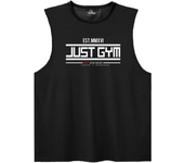 Just Gym Clothing Bodybuilding and Fitness Stringer Tank Top Men Muscle Singlets Sleeveless Shirts Mesh Workout Tanktop