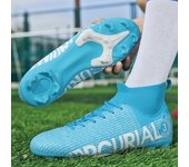 Botas De Fútbol Profesionales Tallas Zapatos De Fútbol Para Hombres Y Niños Suela De Futsal Transpirables Y Flexibles Para Campo Duro