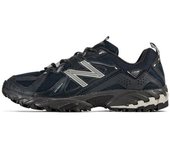 Leten Authentic 100%  NB 610T Sier White / Black Running Shoes Work shoes