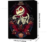 Calendario de Adviento de Halloween 2024, con 28 Juguetes de Regalos, Calendario de Llegada, Cuenta Regresiva