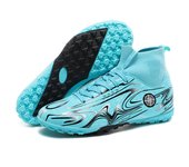 Zapatos de fútbol de caña alta para hombre, botas de fútbol para adolescentes, césped