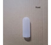 Tubular G9 Clear Glass Cover Threaded Neck Lamp Shade Replacement Sturdy Glass Protectant Tube Frost Cover for G9 Bulb