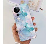 For Vivo S19 Pro V2362A Back Cover Soft Silicone Bumper For Vivo S19 V2364A Phone Case Clear Coque With Cartoon Pattern Capa Bag