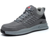 Zapatos De Trabajo Ligeros Para Hombre Y Mujer, Botas De Seguridad Con Aislamiento De Punta De Plástico, Antigolpes, 6KV