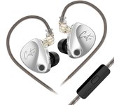 KZ Castor In-Ear HiFi Earphone 2Dynamic High-end Tunable Balanced Armature Headset IEM Monitor Sport Headphone Audiophile Earbud