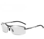 Nuevas gafas de sol polarizadas que cambian de color, gafas de sol para hombres, gafas de conducción, gafas para todo clima