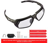 Gafas de ciclismo gafas integradas de grado de miopía marco vacío deportes a prueba de viento bicicleta para correr protección ocular gafas de sol