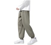 Pantalones de chándal de algodón para correr para hombre, pantalones holgados deportivos de talla grande 8XL 7XL 6XL, pantalones bombachos holgados de Hip Hop con bandas Sting