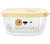 Onion Ginger And Garlic Storage Box with Inside Drain Baskets for Food Storage Management