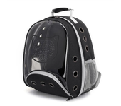Bolsa de viaje portátil para gato, Mochila de tela Oxford de alta calidad, transpirable, transparente, Transportín para mascotas