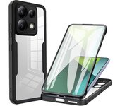 Funda 360 de protección completa para Xiaomi Poco X6 5G, Con película protectora incorporada
