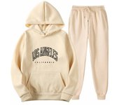 2-Piece Set for Men and Women, Hoodie, Tracksuit and Joggers, Crew Neck Sweatpants