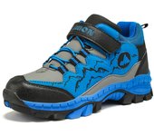Zapatos de senderismo para niños de alta calidad, zapatos cálidos antideslizantes de lana para exteriores para niños y niñas, botas de nieve impermeables cómodas para invierno