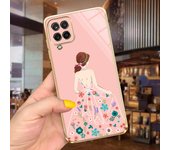 For Samsung Galaxy A22 5G Case SM-A226B  Plating Square Soft Silicon Cover For Samsung A22 4G A225F Phone Case For Women Fashion