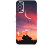 For OPPO Reno 4 Case Reno4 5G Cover Slim Silicone Bumper Patterns Soft Phone Case For OPPO Reno 4 2021 CPH2091 CPH2113 Back Bags