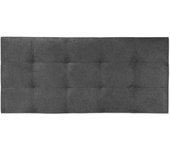 Cabecero de Cama Tapizado Acolchado de Dormitorio con capitoné Modelo Tablet en Polipiel Blanco y Medida 106 x 70 cm para Camas de 90 ó 105 cm