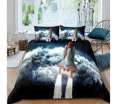 Duvet Cover Airplane Fighter King/Queen Size flying Fighter Jet Bedding Set for Kids Teens Boys modern Cool Airplane Quilt Cover