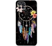For Samsung Galaxy M32 Case Cover Soft Silicone TPU Back Cover For Samsung M32 M 32 SM-M325F Flower Clear Funda Phone Case