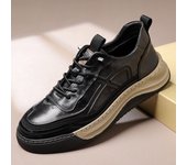 Nuevos zapatos casuales zapatos de los hombres de gama alta deportes zapatos de la junta de los hombres zapatos de cuero de los hombres versátiles zapatos de moda