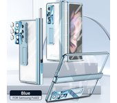 Bracket Plating For Samsung Galaxy Z Fold 4 Case Pen Slots Double Hinge Protection Film Cover