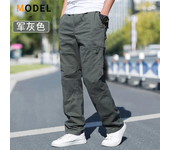 Pantalones Cargo para Hombre, ropa de trabajo de algodón para verano y primavera, novedad en talla grande 6XL, pantalones de chándal informales para escalar, pantalones de otoño para Hombre