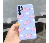 For OPPO Reno 6 Case Cover For OPPO Reno 6 5G Fundas Cute Dinosaur Cartoon Phone Cases For OPPO Reno6 4G 5G CPH2235 Soft Housing