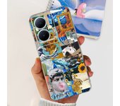 Transparent Soft TPU Slim Phone Cover For Vivo V29 Lite 5G V 29 Lite Back Case Child Fashion Cute Animals Cartoon Shell V29 Lite