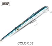 Kingdom Needle Lures Sinking Pencil 205mm 130mm Stickbait pencil Hard Baits Good Action Wobblers All for Fishing