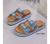 2025 verano nuevo Zapatos de mujer de verano zapatillas de moda sandalias zapatos casuales de mujer