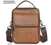 Hot Fashion Men Messenger Bags Genuine Leather Handbags for Man Luxury Brand Male Crossbody Bag for Mini Pad Boy Shoulder Bag