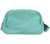 Riñonera con cremallera para mujer, bolso de pecho para deportes al aire libre, bolso de hombro tipo bandolera, cinturón informal de viaje para mujer, bolsa para dinero