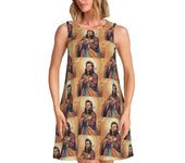Custom H- Singer S-Styles Summer Dresses Casual Sundresses Cover Ups Sleeveless For Beach Travels Dress