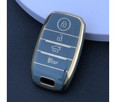 New TPU Car Key Case Cover for Kia Sportage Cerato Optima K2 K3 K4 K5 Rio Picanto K2 Soul Sorento Ski Sedona 4 Button Key Case