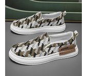 Men's Casual Shoes Four Seasons Breathable Canvas Shoes For Men Comfortable Flat Sneakers Man Vulcanize Shoes Outdoor Sneakers