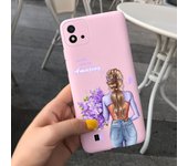 For Realme C11 2021 Case Funny Couple Lovely Bear Child Fshion Phone Cover For Realme C11 RMX3231 RealmeC11 2021 Soft Silicone