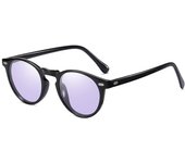 Nuevas gafas de sol polarizadas redondas, gafas, gafas de visión nocturna